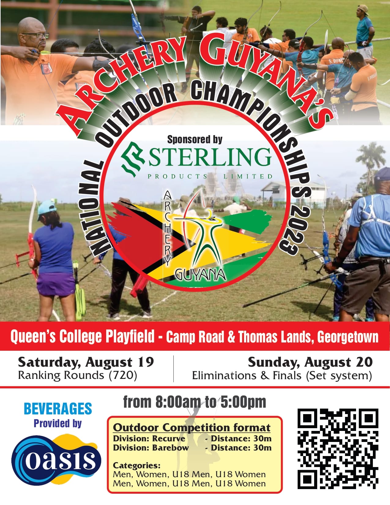 Archery Guyana's National Outdoor Championships 2023