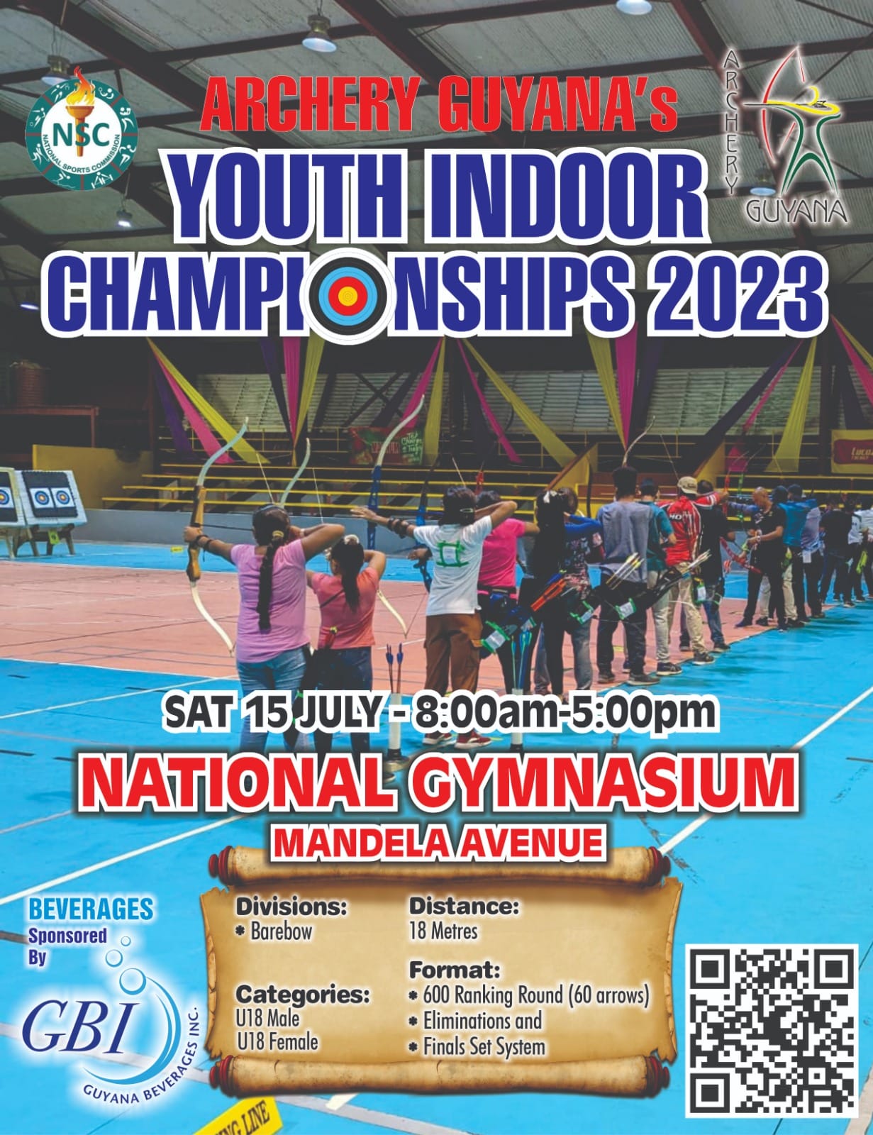 Archery Guyana's Youth Indoor Championships 2023