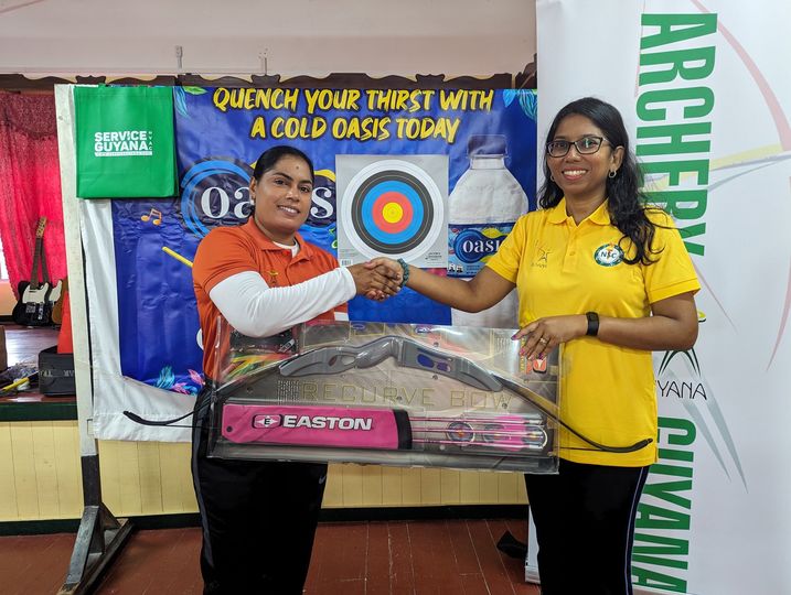 Archery Guyana and National Sports Commission create history and celebrate success of Archery Introduction in Essequibo