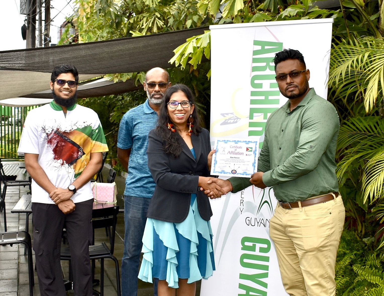 Archery Guyana welcomes Bow Nation Archery Club into the National Archery Family