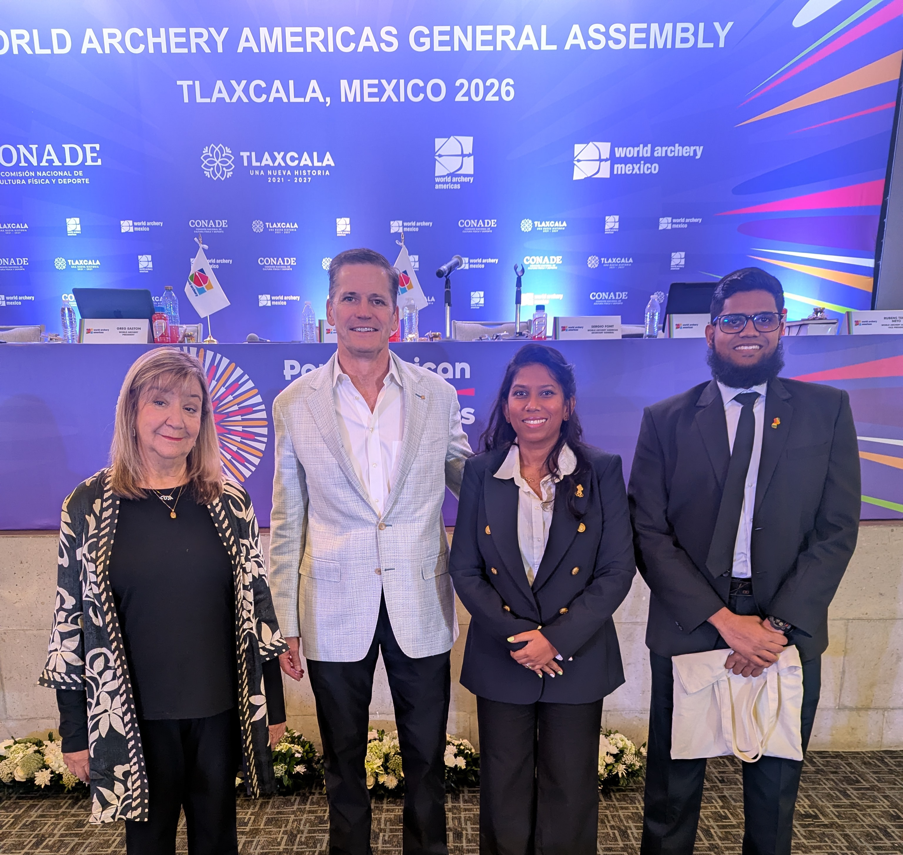Guyana Promoted As Archery Destination at World Archery Americas Congress in Mexico