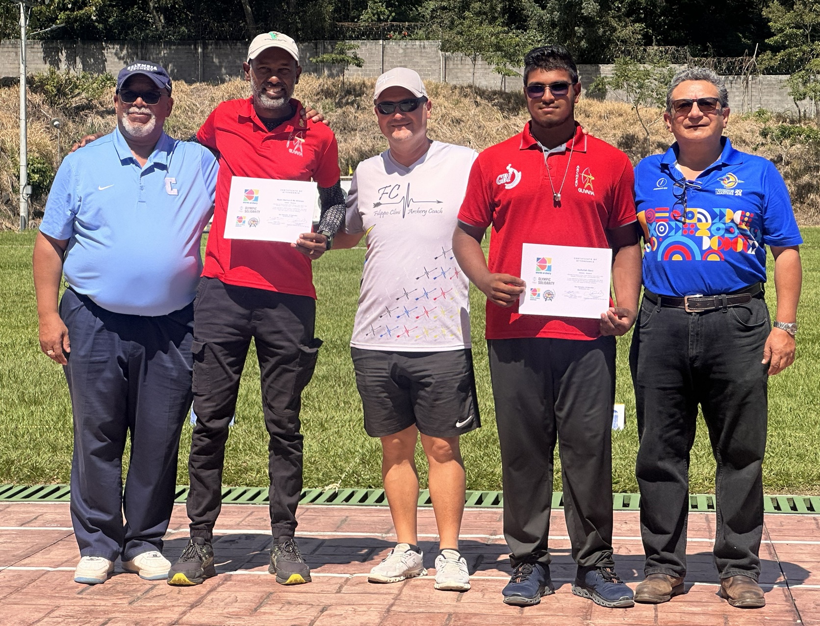 Guyanese Youth Archer completes World Archery Continental Training Camp in El Salvador